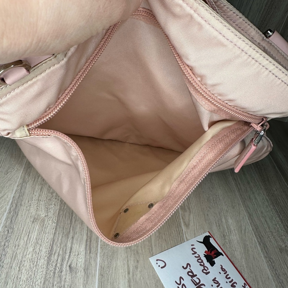 Prada Pink Nylon Shoulder Bag - Picture 14 of 15
